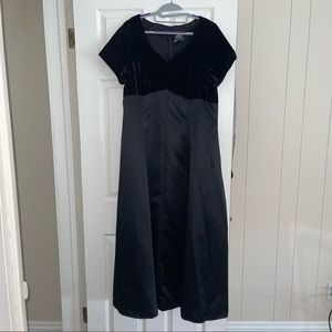 Black Plus Size Gown